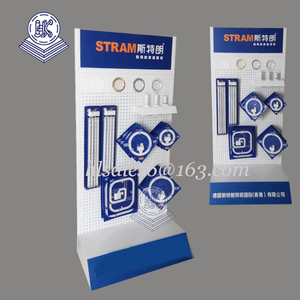 Tầng Thường Vụ Kim Loại Triển Lãm Thương Mại <span class=keywords><strong>LED</strong></span> Ánh Sáng Bóng Đèn Đèn Hiển Thị Đứng Giá - Product Image 3