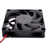 70X70X15mm 5V/12V/24V DC Ventilateur de refroidissement 70mm Roulement à billes DC Brushless Fan 7015