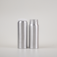 Bouteille en aluminium sans BPA pour capsules de suppléments vitaminiques, emballage métallique vide, conteneur pour pilules