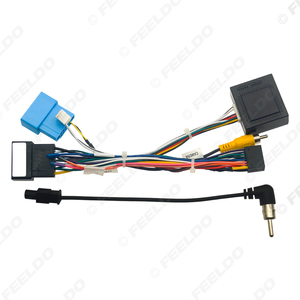 Cavo di Alimentazione Auto 16 Pin con Adattatore Cablaggio e Box Canbus per Installazione Unità Principale su Citroen C4 <span class=keywords><strong>2022</strong></span> e <span class=keywords><strong>Fiat</strong></span> Doblo 2024 - Product Image 1