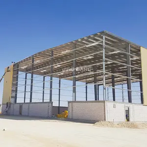 40x60 construção aço estrutura armazém oficina armazenamento vergão metal colunas vigas para construção