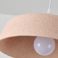 Suspension en mousse EPS sur mesure, léger, texturé, en forme de dôme, multicolore, qualité professionnelle, pour projets personnalisés, majestueux, E27