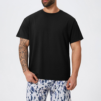 D-DDX1094 T-shirt d'entraînement de gymnastique pour hommes de haute qualité à séchage rapide à manches courtes avec motif solide de grande taille en gros