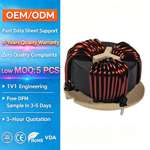 Bobine d'air en cuivre haute performance à profil bas pour émetteur RF – Vente directe usine - Product Image 1