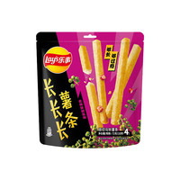 Chips Lay's Longues frites 72g Saveur coriandre miel-moutarde Snack soufflé exotique Frites croustillantes Lay's