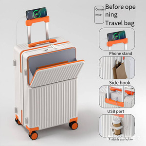 Sac de voyage technologique avec emplacement intégré pour batterie externe et fermeture éclair antivol - Product Image 6