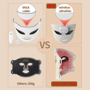 ساونا الأشعة تحت الحمراء المحمولة للاستخدام المنزلي وظيفية تعمل بالأشعة تحت الحمراء مع جهاز EMS لرفع الوجه ، - Product Image 5