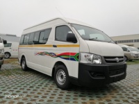 Minibús HIACE, Minivan de Pasajeros de 16 Plazas, Vehículo con Volante a la Derecha