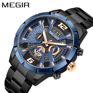 2025 nuevo reloj para hombre, reloj de pulsera de cuarzo de negocios, correa de acero inoxidable, modelo más vendido - Product Image 5