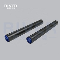 Diffuseur d'air à disque à bulles fines pour fosse septique Aération Core Composant Membrane Diffuseur de tube à bulles fines efficace