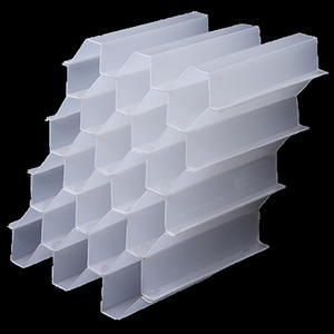 Colons biologiquement actifs de tube de lamelle de PVC/PP MBBR pour la réduction augmentée d'ammoniaque et d'azote - Product Image 5