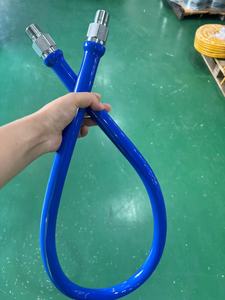 48 "<span class=keywords><strong>csa</strong></span> अनुमोदित 3/4" pvc चल गैस उपकरणों के लिए नली कनेक्टर के साथ वाणिज्यिक गैस कनेक्टर किट को कवर करता है - Product Image 6