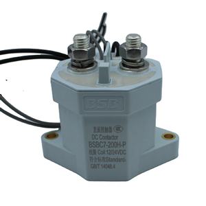 Контактор постоянного тока высокого напряжения 200A 450V 750V 1000V 12V 24V 48V 72V реле для системы аккумулирования энергии зарядки EV BSBC7-200 - Product Image 1