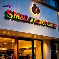 Enseigne lumineuse 3D LED personnalisée en acrylique coloré avec télécommande, cadre en acier inoxydable, étanche IP65 pour la maison, le bar, le mariage