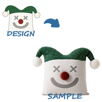 Porte-clés singe en peluche super doux personnalisé, pour sac à dos - Matériaux en nylon et polyester