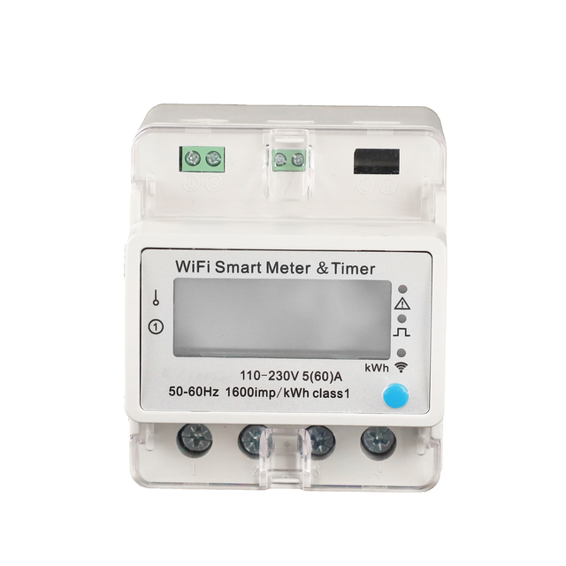 TUYA Smart Energy Timer APP Control WIFI Energy Meter 230V  Din Rail Electrical Meter