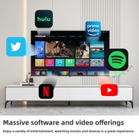 Téléviseur intelligent Android 4K IPS LED plein écran 32/43 pouces 60Hz pour usage hôtelier, noir - Exportation Russie