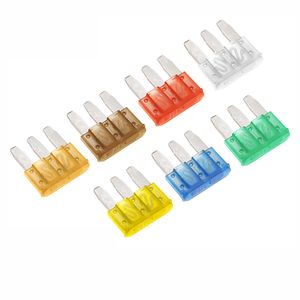 Fusible automatique à lame 3 broches en alliage de zinc 5A-30A avec borne à trois languettes pour voitures/camions – OEM disponible – Large gamme 5A 7.5A 10A 15A 20A 25A 30A - Product Image 1