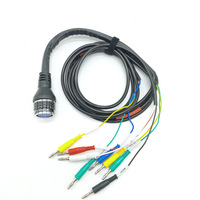 Câble d'alimentation C4, outils de diagnostic automobile OBD2 pour Benz