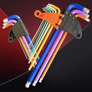 Clé dynamométrique en L à 9 embouts, type étoile creuse, antivol, populaire - Product Image 2