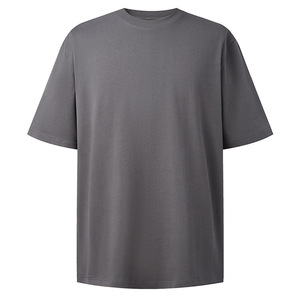เสื้อยืดเนื้อหนัก 260GSM ทรงโอเวอร์ไซส์ ใส่ได้ทั้งชายและหญิง ทรงหลวม  แบบเรียบ  สไตล์วินเทจ สตรีทแวร์  รับสกรีนโลโก้ - Product Image 4