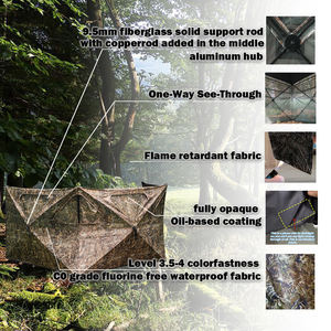 Clôture <span class=keywords><strong>de</strong></span> chasse au gibier <span class=keywords><strong>d</strong></span>'eau <span class=keywords><strong>camouflage</strong></span> personnalisable <span class=keywords><strong>de</strong></span> haute qualité, installation facile pour la sécurité tactique extérieure - Product Image 3