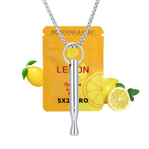 قلادة مبخرة للزيوت العطرية لتخفيف التوتر والقلق، بديل آمن للإقلاع عن التدخين، مبخرة سجائر بدون دخان - Product Image 3