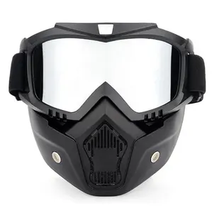 Fabrika doğrudan satış kros halley motosiklet kask maskesi rüzgar geçirmez sürme gözlük