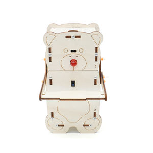 Diy Intelligente Houten Ventilator Speelgoed Voor Onderwijs Wetenschap Stamt Elektrische Schudkop Educatieve Kit Voor Jonge Wetenschappers - Product Image 4