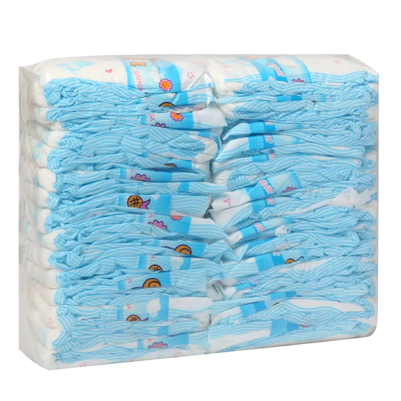 China Cheap Reject Babies Disposable Stock B Baby Diapers in Bales with Low Price