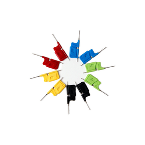 Kit <span class=keywords><strong>de</strong></span> pinces et crochets <span class=keywords><strong>de</strong></span> <span class=keywords><strong>test</strong></span> 10-en-1 Kingst pour analyseur logique - Sondes fines SMD SOP/QFP - Product Image 1
