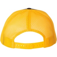 Gorra de béisbol personalizada de cuero con parche de caza, gorra deportiva de 6 paneles con malla para hombre, gorras Richardson 112 Trucker