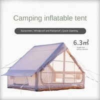 Tente gonflable rapide 3000 mm Oxford imperméable quatre saisons, portable, pour deux lits doubles, deux chambres et un salon – Achetez-en une, obtenez-en une !