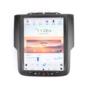 Pantalla Vertical de 10,5 ", sistema Android 13, navegación GPS para coche para <span class=keywords><strong>Dodge</strong></span> <span class=keywords><strong>Ram</strong></span> Ram1500 2013-2018, receptor estéreo para coche, DVD Multimedia - Product Image 1