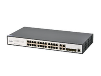 S2300-28TF-AC Layer 2 saklar manajemen dengan 24 gigabit listrik port + 4 Gigabit SFP optical port