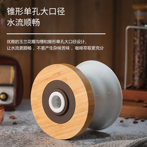 Céramique Fleur Origami Style Café Goutteur Barista Outil V <span class=keywords><strong>Filtre</strong></span> Coupe Cône <span class=keywords><strong>Filtre</strong></span> À Café - Product Image 6