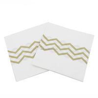 Serviette en papier d'alimentation non-stop entièrement automatique Machine d'impression à chaud pour estampage à chaud pour estampage à chaud Serviette de cocktail en papier