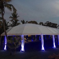Prix concurrentiel industriel multi-arc tente chapiteau de mariage de luxe