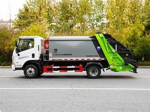 Camion de collecte des ordures Foton 4X2 4/6m³ de grande capacité, qualité garantie, pour les services environnementaux publics - Product Image 4