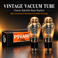 PSVANE 300B-PT, base en bakélite noire, tube à vide audiophile, paire assortie en usine, triode de puissance HIFI pour remplacement d'amplificateur à tubes