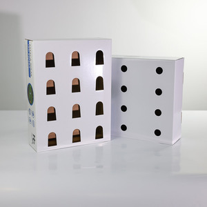 Nhà Máy Giá bền di chuyển hộp trái cây lưu trữ vận chuyển hộp trái cây màu trắng hiển thị hộp carton - Product Image 6