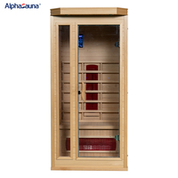 Intérieur Sauna Pour Infared Sauna 1-2 Personne Avec Lumière Rouge Capsule Avec Massage