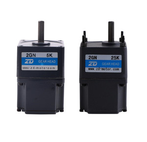 มอเตอร์ ZD 15W 25W 40W 60W 90W 120W 200W 400W 500W 750W เพลาแบนแบบ L เบรคแม่เหล็ก BLDC มอเตอร์ลดเกียร์สำหรับ AGV - Product Image 3