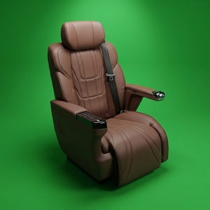 Ensemble complet de sièges en cuir Nappa réglables sur mesure pour fourgonnette commerciale, avec massage électrique, ventilation et chauffage, pièces de mise à niveau intérieures - Product Image 1