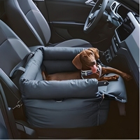 Lit de voiture pour animaux de compagnie USMILEPET en polyester de luxe, imperméable, lavable, avec housse amovible, siège de voiture pour chien, lit de voyage pour petits animaux