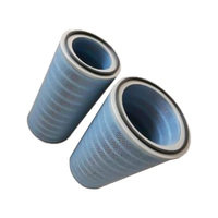 Cartouche filtrante à air pour turbine à gaz, résistante à la brume salée, filtre plissé hydrophobe pour centrale électrique côtière