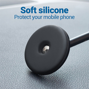 ที่วางโทรศัพท์แม่เหล็กนำทางคอนโซลกลางรถทำจากอัลลอยหมุนได้360องศาใช้งานได้อเนกประสงค์กันลื่นแบบพกพา - Product Image 3