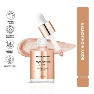 Iluminador Corporal Listo para Enviar en Forma de Crema, Múltiples Tonos Disponibles, Logotipo de Marca Personalizado, Iluminador Corporal en Venta - Product Image 2