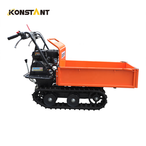 Giao Hàng Nhanh Chóng Nông Nghiệp Sử Dụng Xăng Không Chì Multifunzione Bánh Xích Xe Tải Dumper Mini Vận Chuyển - Product Image 3