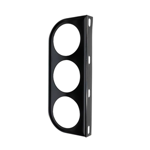 Bracket Dudukan Meter Dashboard Lubang Tunggal 52mm <span class=keywords><strong>2</strong></span> Inch Black Iron Gauge Pod Untuk Modifikasi Mobil, Pengukur Boost, Temperatur Oli, Temperatur Air - Product Image 3